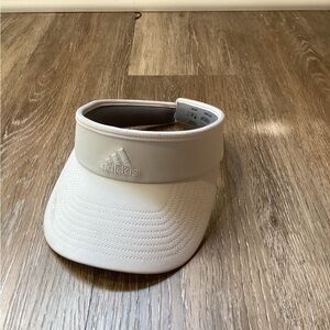 Adidas White Golf Visor